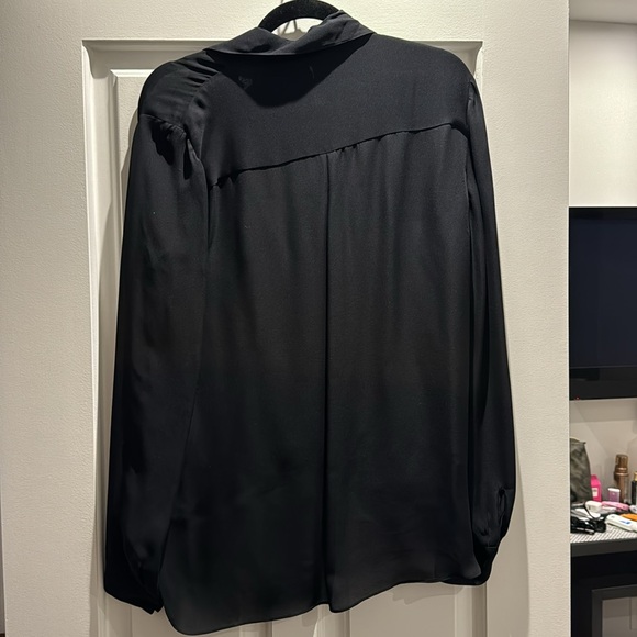 100% silk classic l’agence blouse size M - Picture 3 of 4